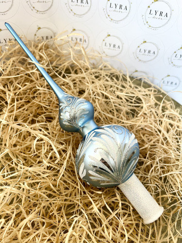 Lístek světle modrý - špice