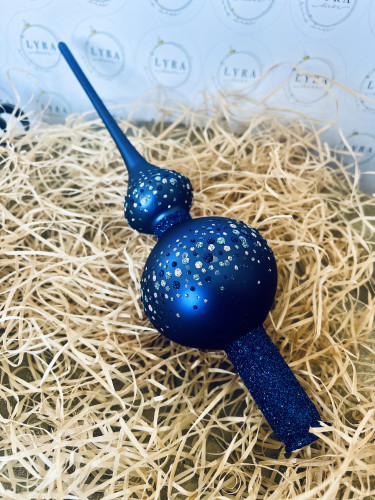 Tečky modré - špice