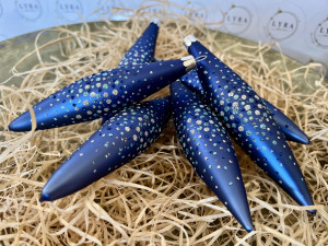 Tečky modré - rakety 6ks Tečky modré - rakety 6ks