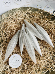 Vánoční paprsky - perleťově stříbrná - rakety 6ks Vánoční paprsky - perleťově stříbrná - rakety 6ks