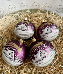 Chaloupka tmavě fialová Chaloupka tmavě fialová