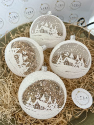 Kostelík 10cm zimní Kostelík 10cm zimní