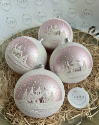 Kostelík 10cm růžový