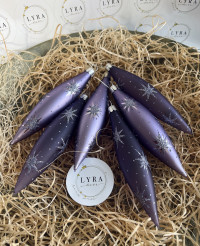 Hviezdičky fialová - rakety 6ks