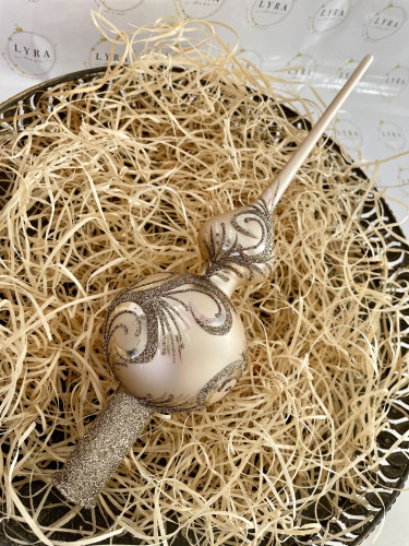 Ornament šampaň - špice
