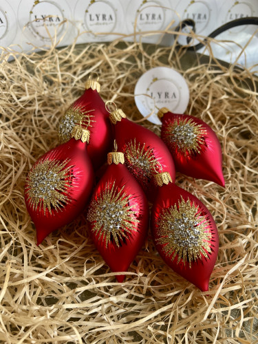 Prskavka červená - olivy Prskavka červená - olivy