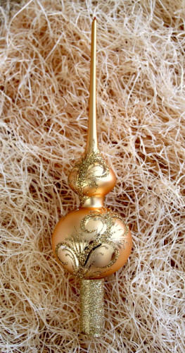 Ornament zlatý - špice
